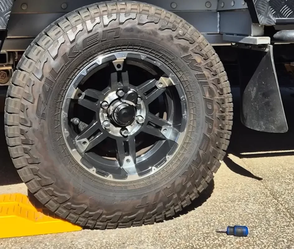 new improved installation of wheel sensei